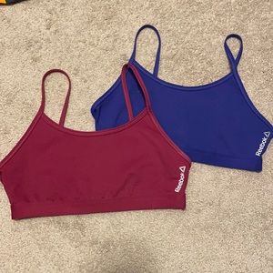 Reebok sports bras